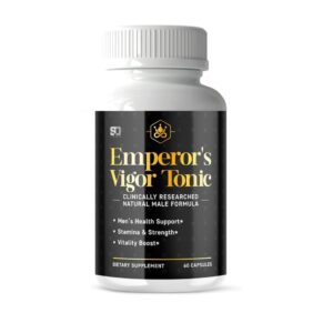 Emperor S Vigor Tonic 60 Capsules – Natural stamina, testosterone, and male vitality booster