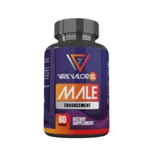 Viril ValorXL Male Enhancement 60 Capsules – Natural stamina, testosterone, and male vitality booster supplement
