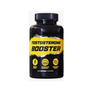 Testosterone Booster 60 Capsules – Natural testosterone, stamina, energy, and male vitality support