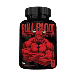 Bull Blood 60 Capsules – Natural testosterone, stamina, energy, and male performance booster