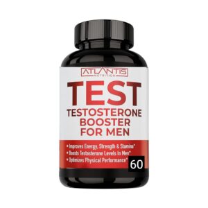 Test Testosterone Booster for Men 60 Capsules – Herbal Stamina & Vitality Booster