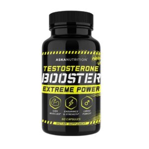 Testosterone Booster Extreme Power 60 Capsules – Herbal Stamina & Strength Booster for Men