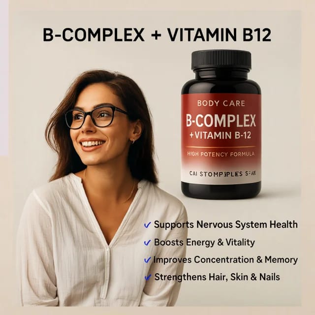b complex + vitamin b12 100 tablets – energy, immunity & nerve support b complex + vitamin b12 100 tablets – energy, immunity & nerve support