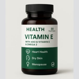 Vitamin-E Capsules – Antioxidant supplement for skin, immunity, and wellness