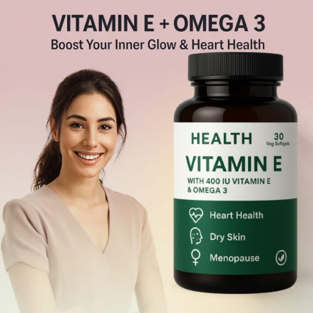 Vitamin-E Capsules – Antioxidant & Skin Health Booster | विटामिन-E कैप्सूल – एंटीऑक्सीडेंट और त्वचा स्वास्थ्य बूस्टर whatsapp image 2025 10 05 at 2.45.56 pm