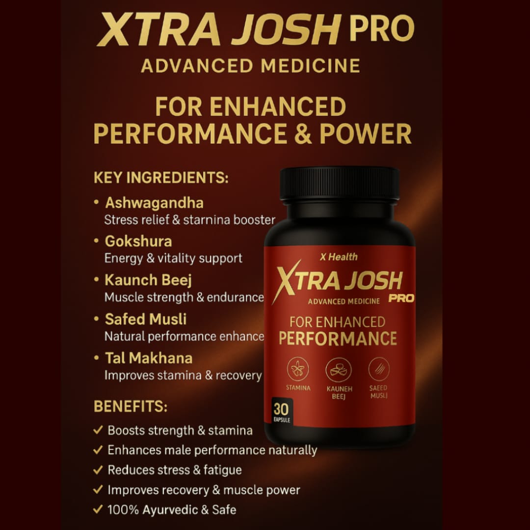 x tra josh pro capsule – ultimate stamina & performance booster for men x tra josh pro capsule – ultimate stamina & performance booster for men
