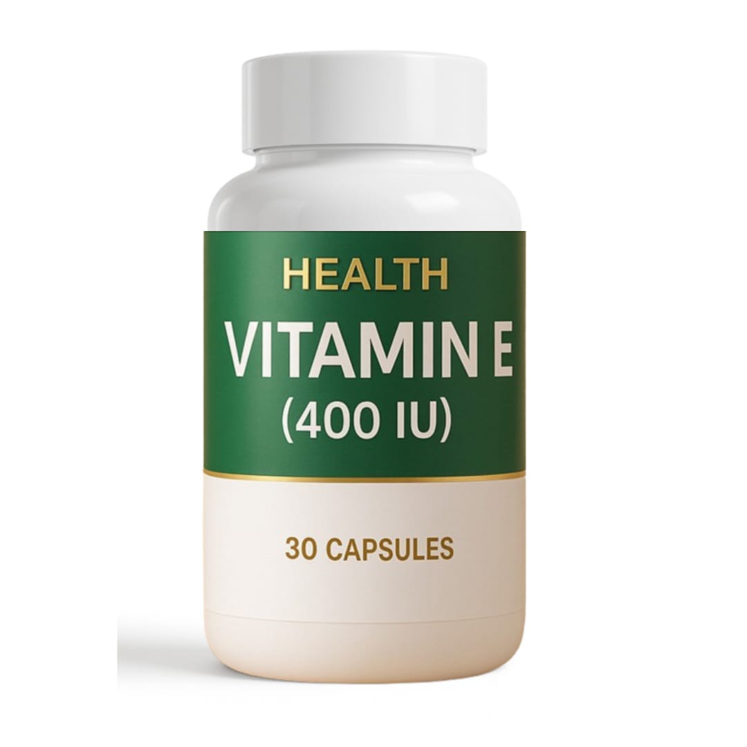 Vitamin E Capsule 400 IU Vitamin E Capsule 400 IU – Natural Antioxidant for Skin, Immunity & Health