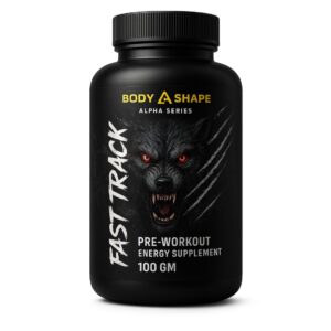 Fast Track Pre-Workout Powder for energy, stamina, and focus boost before workout