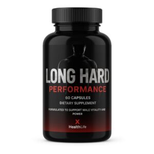 Long Hard Performance Capsule – Herbal stamina and energy booster for men