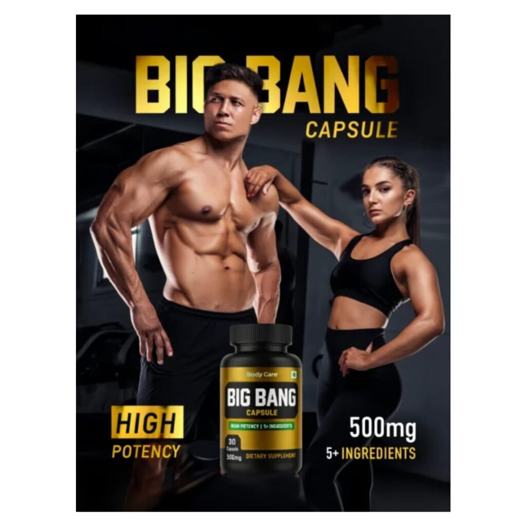 Big Bang Capsule – Herbal Testosterone & Stamina Booster | बिग बैंग कैप्सूल – पुरुषों की ताकत और स्टैमिना बढ़ाने वाला हर्बल सप्लीमेंट whatsapp image 2025 10 14 at 2.31.47 pm (1)