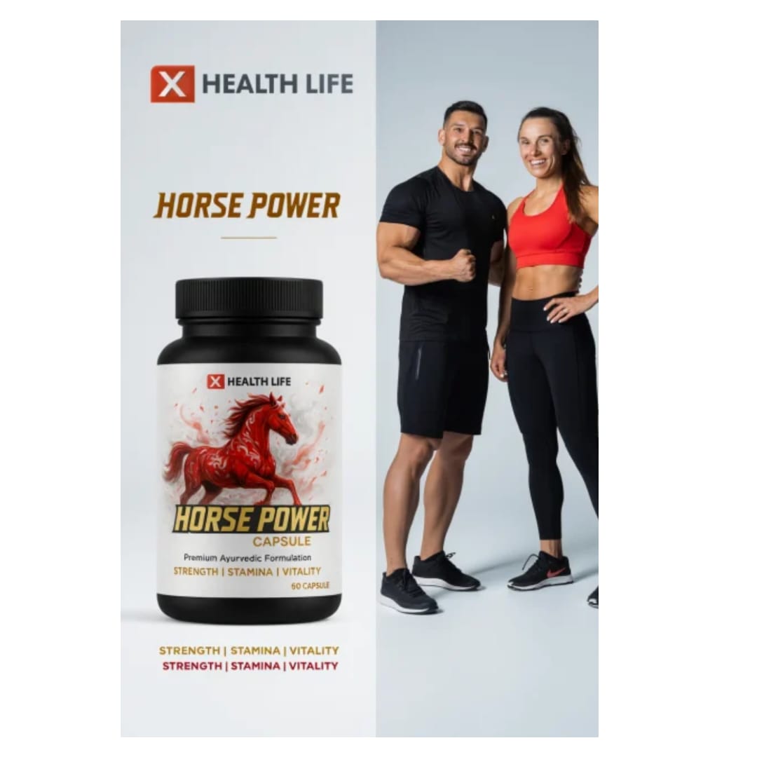 horse power 60 capsule – high strength stamina & performance booster for men