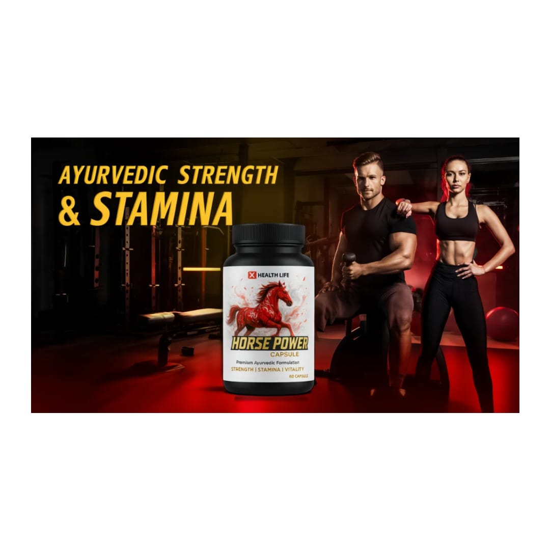 horse power 60 capsule – high strength stamina & performance booster for men
