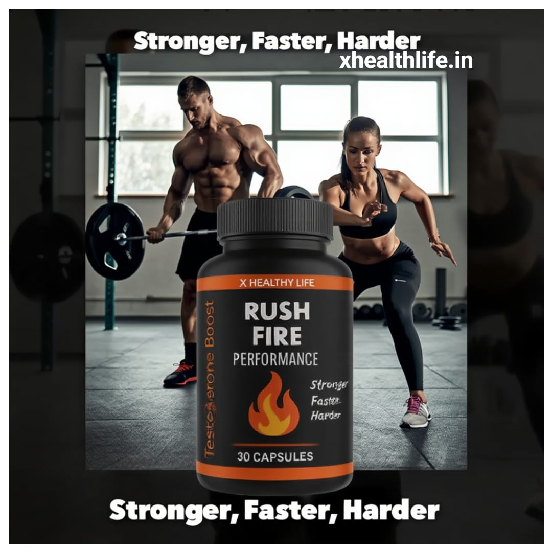 rush fire 30 capsule – advanced stamina & energy booster for men