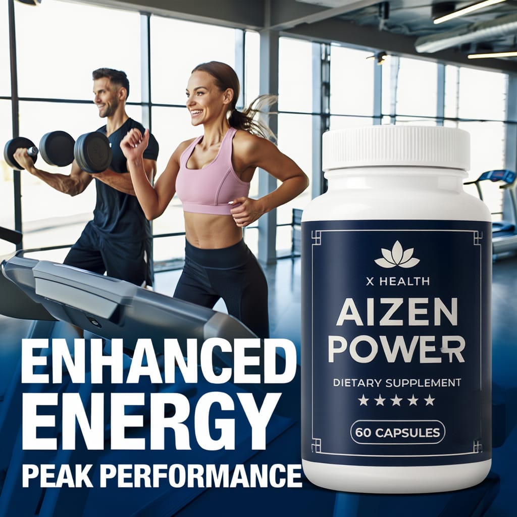 aizen power 60 capsule – herbal vitality, energy & stamina support formula