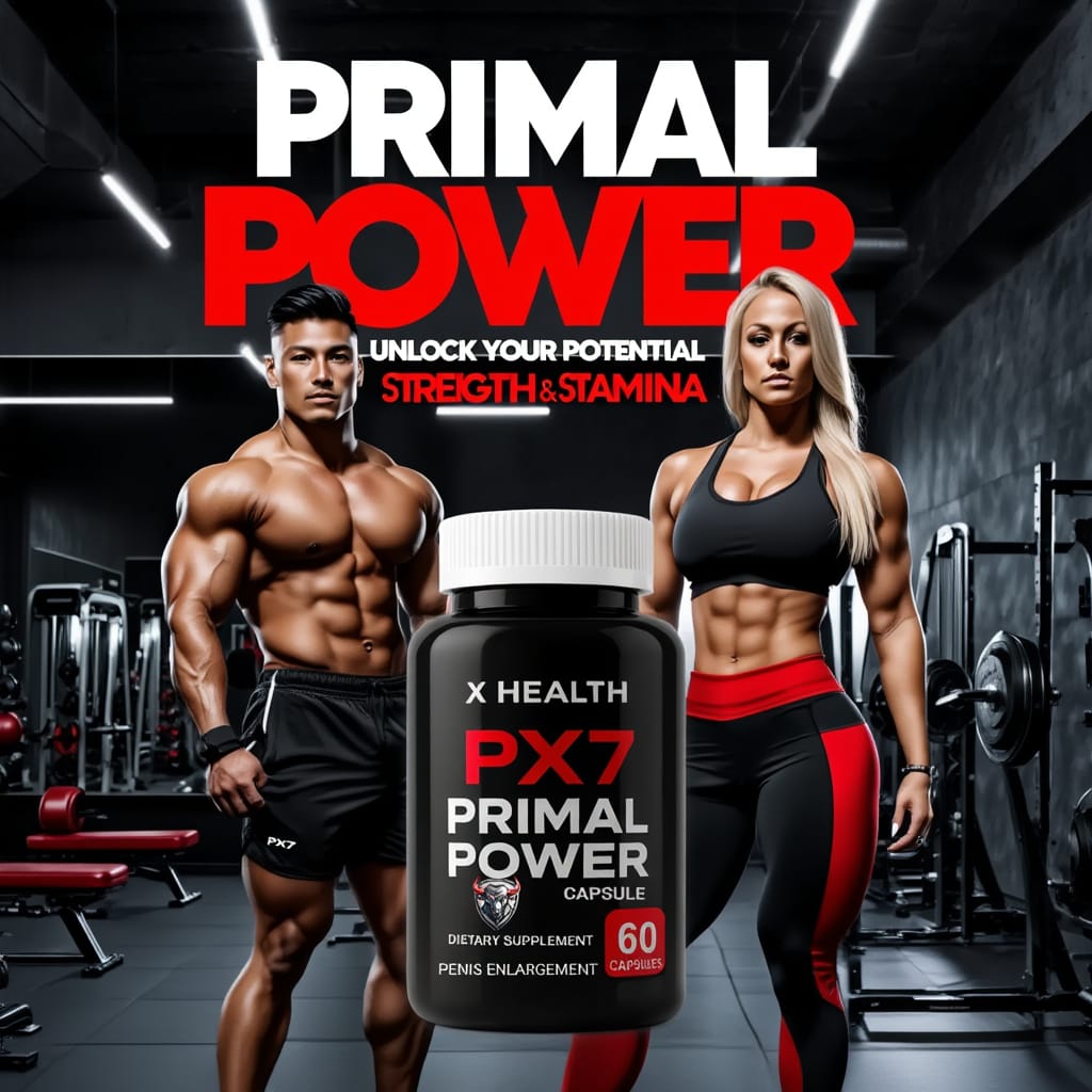 px7 primal power – advanced male vitality support (60 capsules)