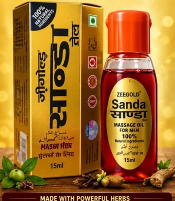 Sanda Massage Oil 15ml Herbal Massage Oil for Men