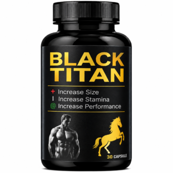 Black Titan 30 Capsules for men’s sexual wellness