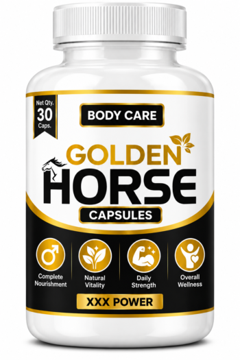 Golden Horse 30 Capsules bottle for men’s wellness