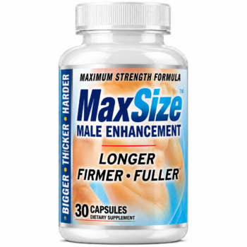 MaxSize Male Enhancement 30 Capsules dietary supplement for men