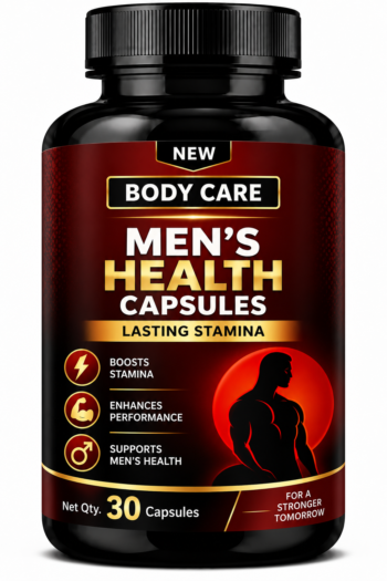 Men's Health 30 Capsules bottle for men’s wellness