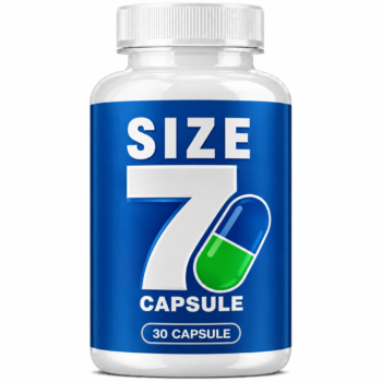 Size 7 30 Capsules bottle for men’s sexual wellness